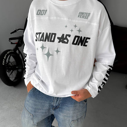 Unisex Oversize "United Verse" Long-Sleeve T-shirt