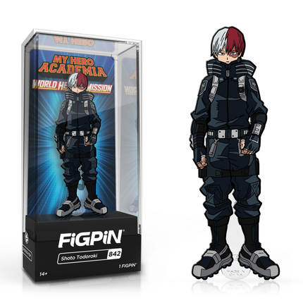 FiGPiN: My Hero Academia: World Heroes Mission - Shoto Todoroki (842)