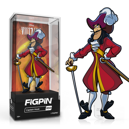 FiGPiN: Disney Villains - Captain Hook (950)