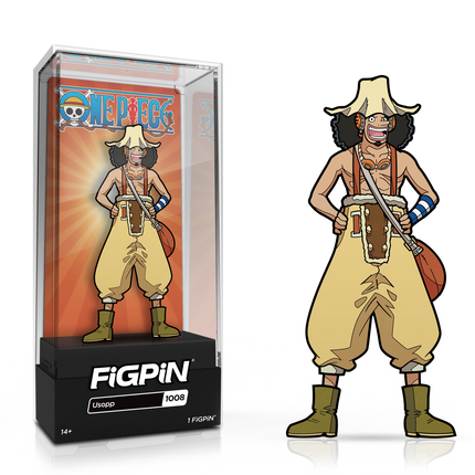 FiGPiN: One Piece - Usopp (1008) (Mighty Hobby Exclusive)