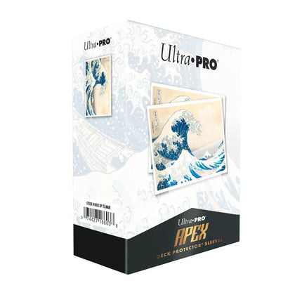 Deck Protector: 105ct APEX Deck Protector Sleeves - The Great Wave Off Kanagawa