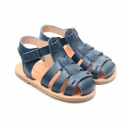 Kids' Italian Leather Sandals | Wide Toe Box & Flexible Sole for Toddlers| Venetian