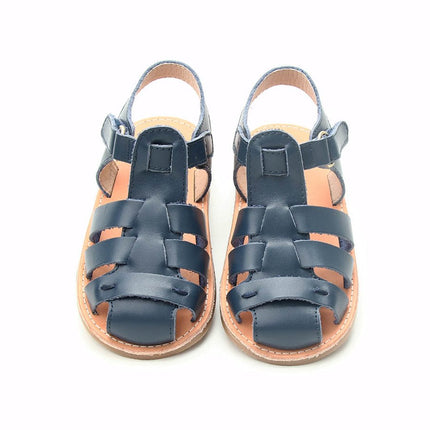 Kids' Italian Leather Sandals | Wide Toe Box & Flexible Sole for Toddlers| Venetian