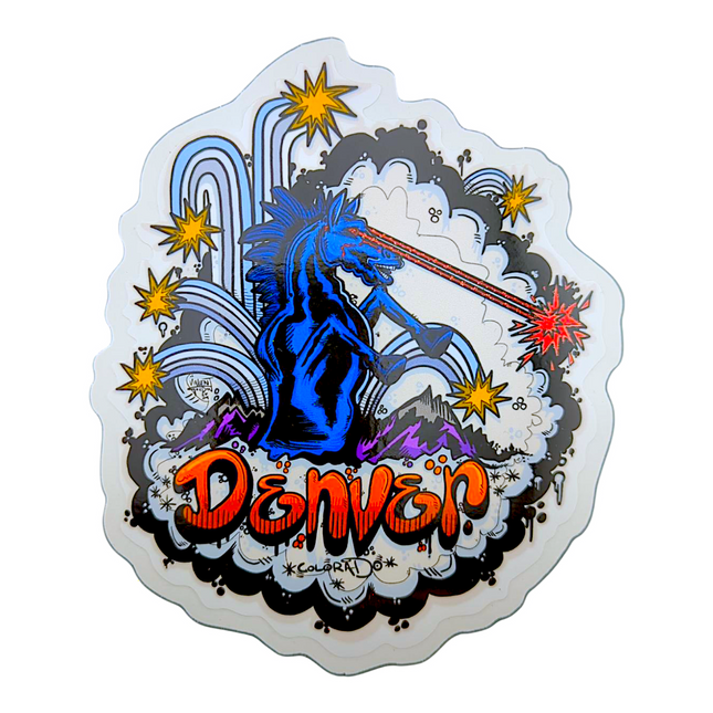 Vincent Gordon Blucifer Sticker