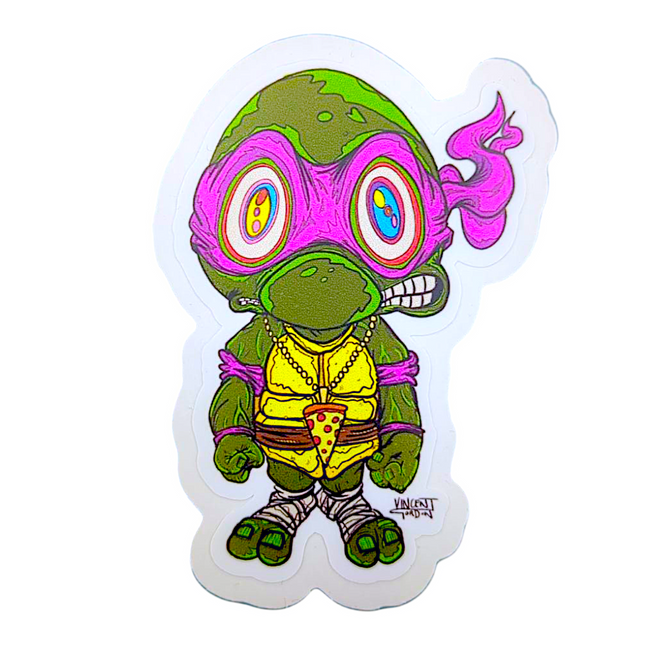 Vincent Gordon Donatello TMNT Study (Medium) Sticker