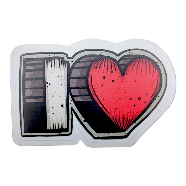 Vincent Gordon I Love Sticker