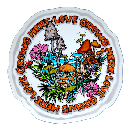 Vincent Gordon Love Grows Here Sticker