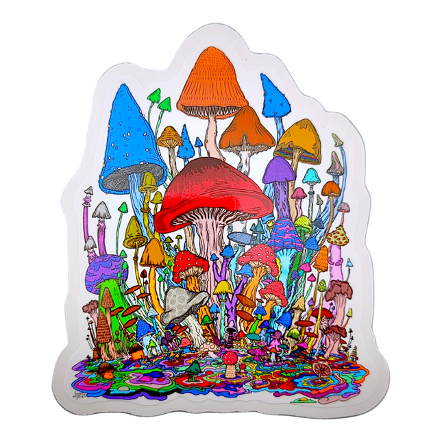 Vincent Gordon Melty Mushroom Sticker
