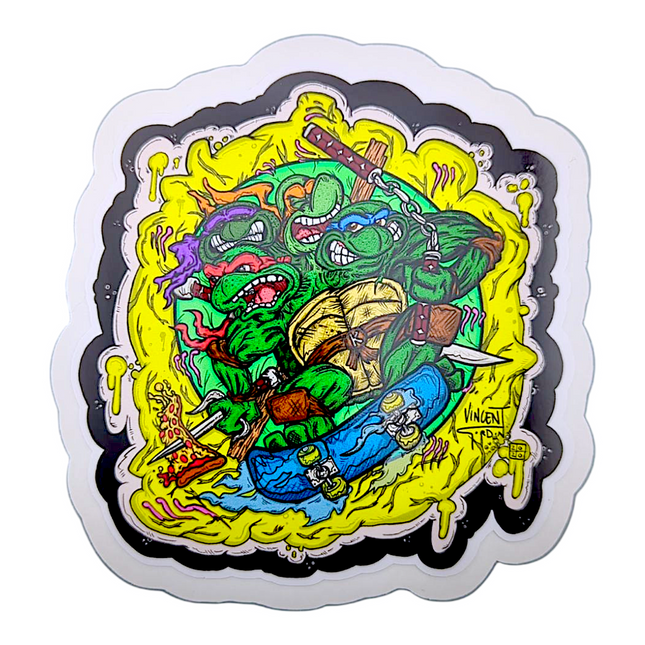 Vincent Gordon TMNT Sticker