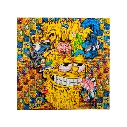 Aaron Brooks x Vincent Gordon (Melty Bros) "Bart" Blotter Print