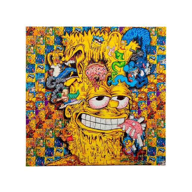 Aaron Brooks x Vincent Gordon (Melty Bros) "Bart" Blotter Print