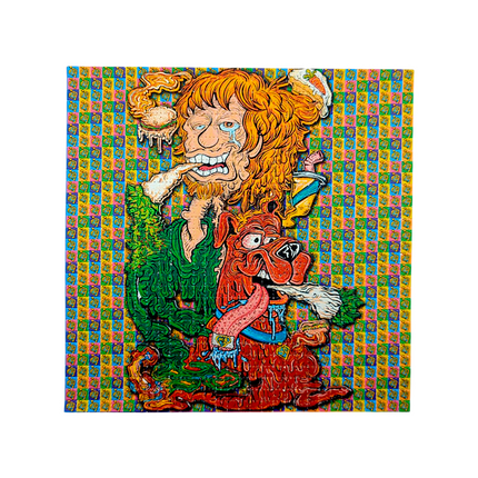 Aaron Brooks x Vincent Gordon (Melty Bros) "Shaggy Scooby" Blotter Print