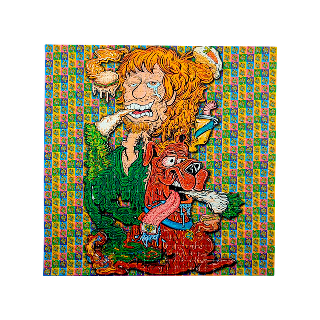 Aaron Brooks x Vincent Gordon (Melty Bros) "Shaggy Scooby" Blotter Print