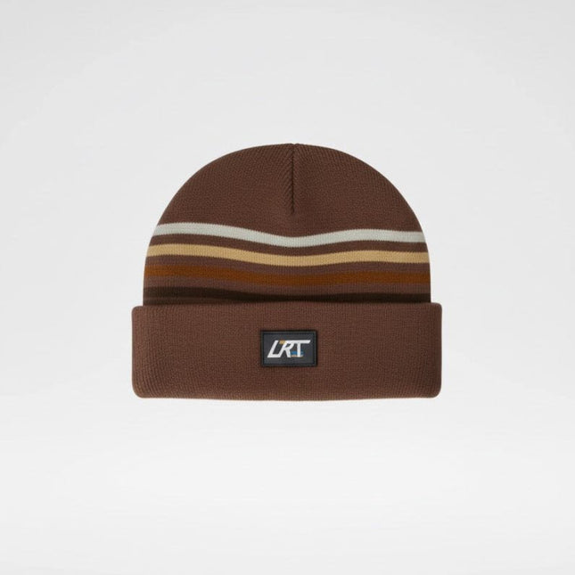 VINTAGE STRIPES BEANIE - COCOA