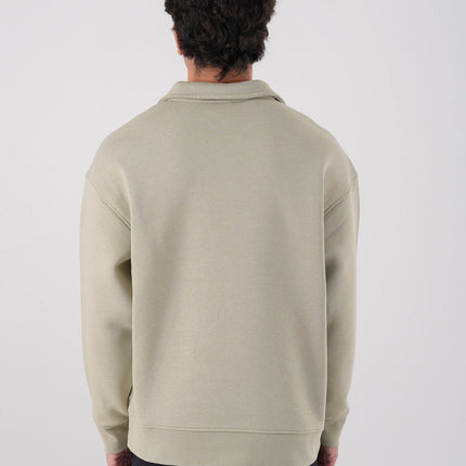 Unisex Oversize Waffle Knit Hoodie with Embossed Text