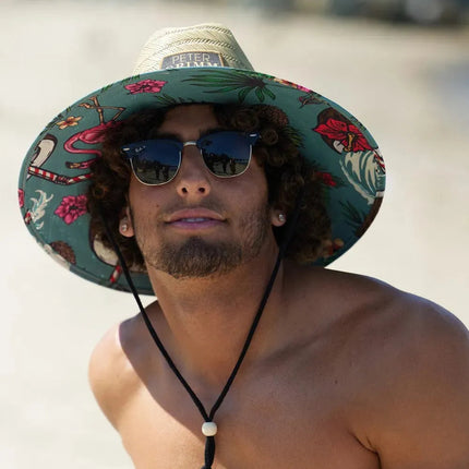 Peter Grimm Waikiki - Rye Straw Lifeguard Hat