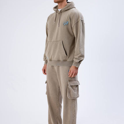 Unisex Washed Oversize Hoodie & Jogger Set - Heavyweight Tracksuit