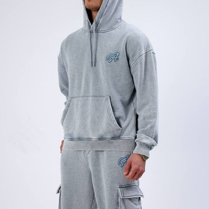 Unisex Washed Oversize Hoodie & Jogger Set - Heavyweight Tracksuit