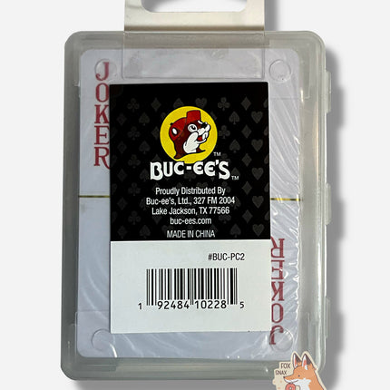Buc-ee's Waterproof Playing Cards