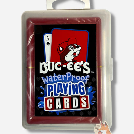 Buc-ee's Waterproof Playing Cards
