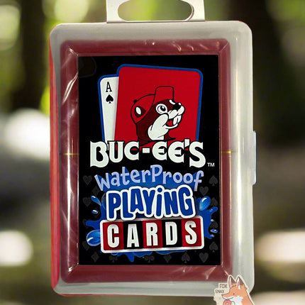 Buc-ee's Waterproof Playing Cards