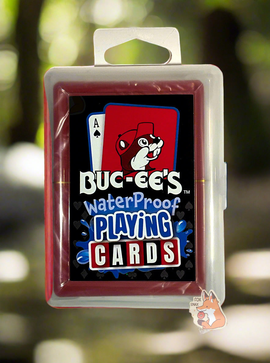 Buc-ee's Waterproof Playing Cards