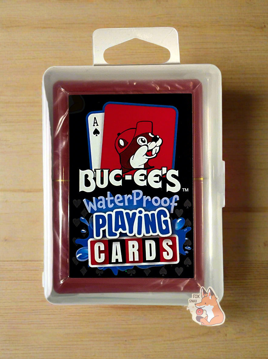 Buc-ee's Waterproof Playing Cards