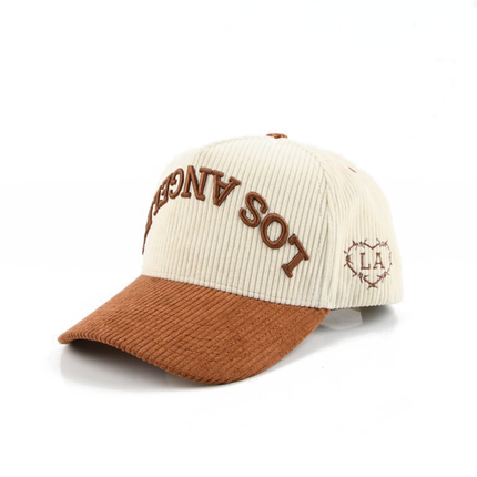 Cream Corduroy Snackback - Los Angeles