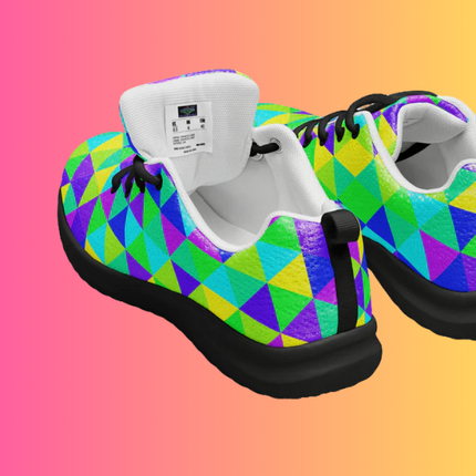 Women’s Playful EDM Rave Festival Athletic Shoes