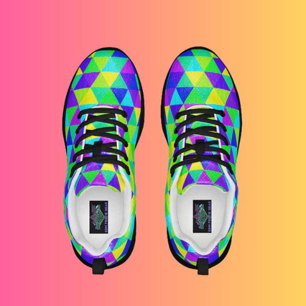 Women’s Playful EDM Rave Festival Athletic Shoes