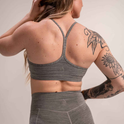 WOMEN'S | DEBUT SPORTS BRA : GRAY