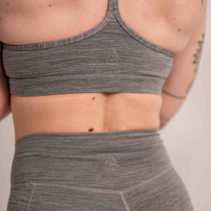 WOMEN'S | DEBUT SPORTS BRA : GRAY