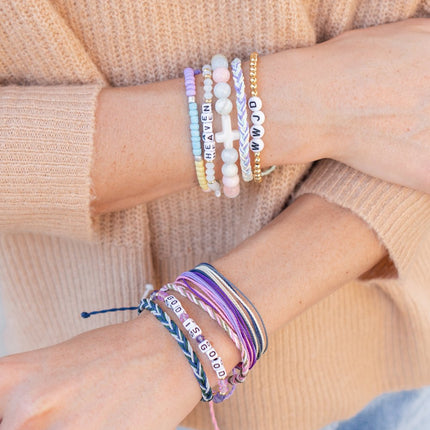 WWJD Gold Letter Bracelet