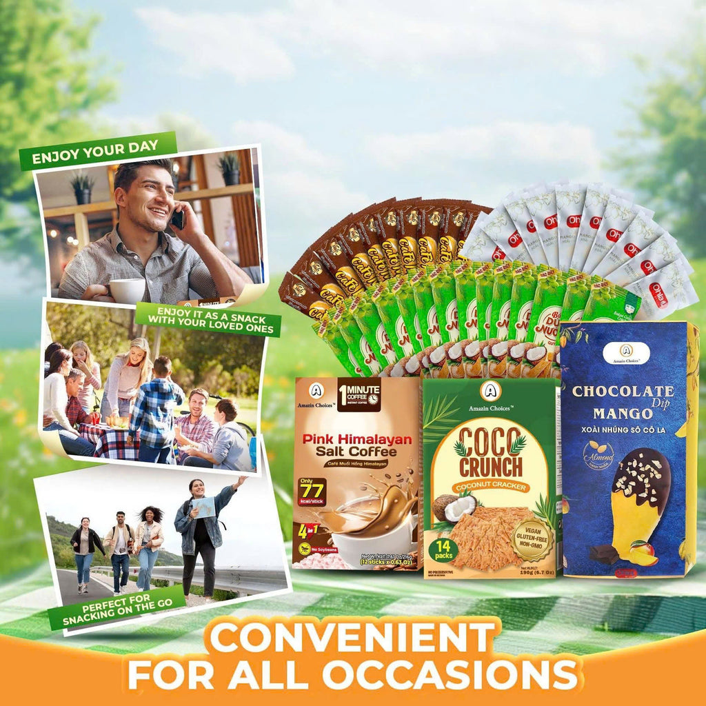 Amazin Choices Asian Snack Bundle 3 items - Plant Based