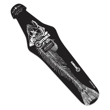 ZEITBIKE Fishbone for Alley Cats - Rain Fender - Ass Savers G4 w FlipTip - Quick Mudguard