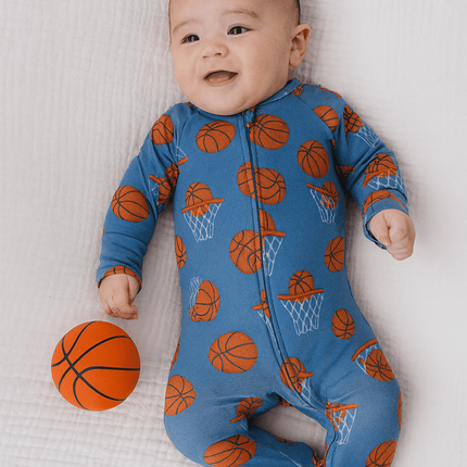 Zipper Footie Basketball