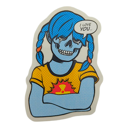 Zoltron Sue Nami (I Love You..) Sticker