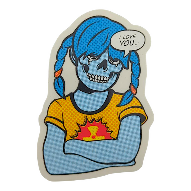 Zoltron Sue Nami (I Love You..) Sticker