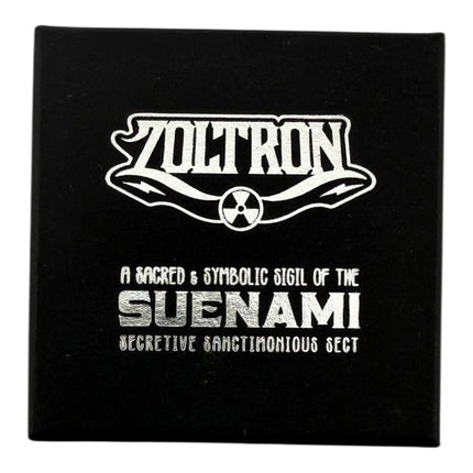Zoltron "Sue Nami" Sigil Pin - Antique Silver