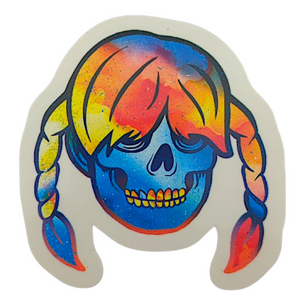 Zoltron Sue Nami's Head Sticker