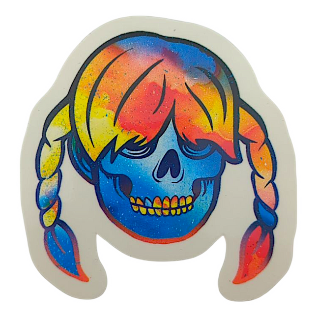 Zoltron Sue Nami's Head Sticker