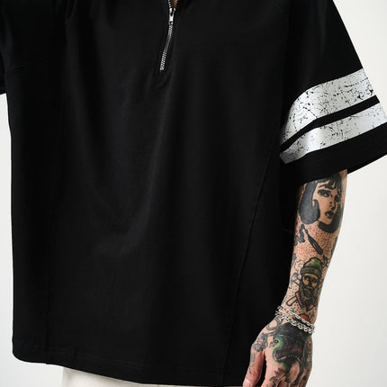 Men's Oversize 'ZONE OFFENSE 84' Graphic T-Shirt - Streetwear Football Tee