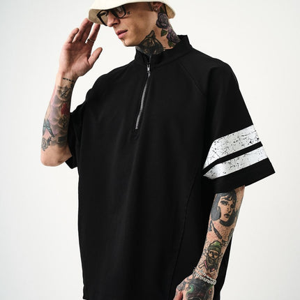 Men's Oversize 'ZONE OFFENSE 84' Graphic T-Shirt - Streetwear Football Tee