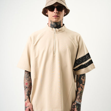 Men's Oversize 'ZONE OFFENSE 84' Graphic T-Shirt - Streetwear Football Tee