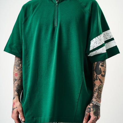 Men's Oversize 'ZONE OFFENSE 84' Graphic T-Shirt - Streetwear Football Tee